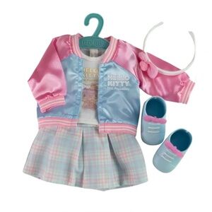 My Life As Hello Kitty Jacket Fashion Set for 18" Dolls 50th Anniversary 6 Pcs